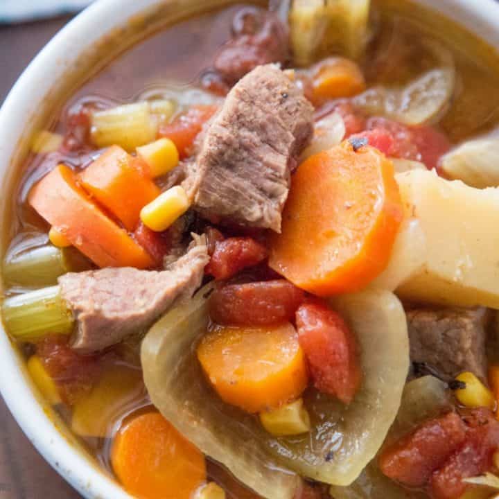 Instant Pot Sopas de Carne de Res