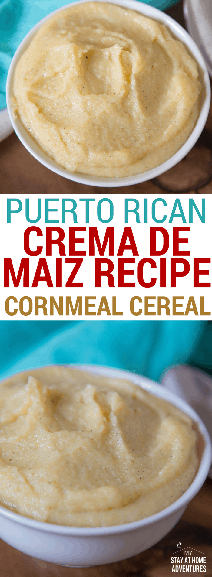 Crema de Maiz or Puerto Rican Cornmeal Cereal Recipe
