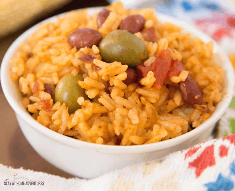 Instant Pot Arroz Con Habichuelas / Puerto Rican Rice and Beans