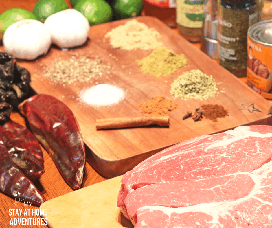 What seasonings do I need to make beef barbacoa?