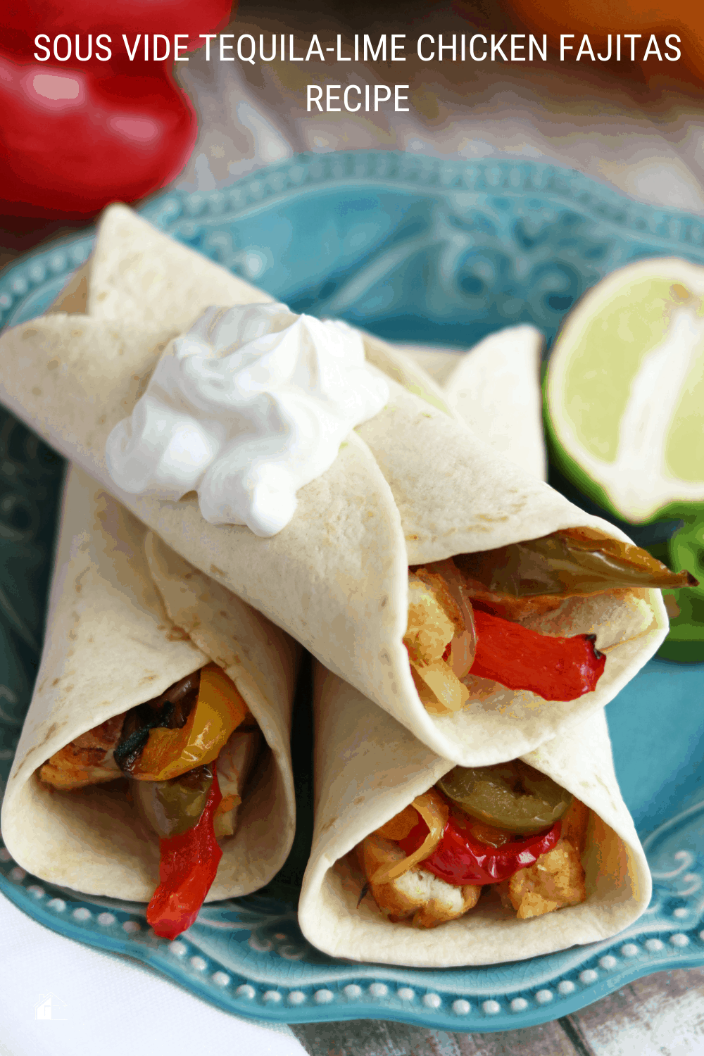 Try this sous vide tequila lime chicken fajita recipe. Cooking is like working magic, especially when you have the ability to use techniques once reserved for the pros. via @mystayathome