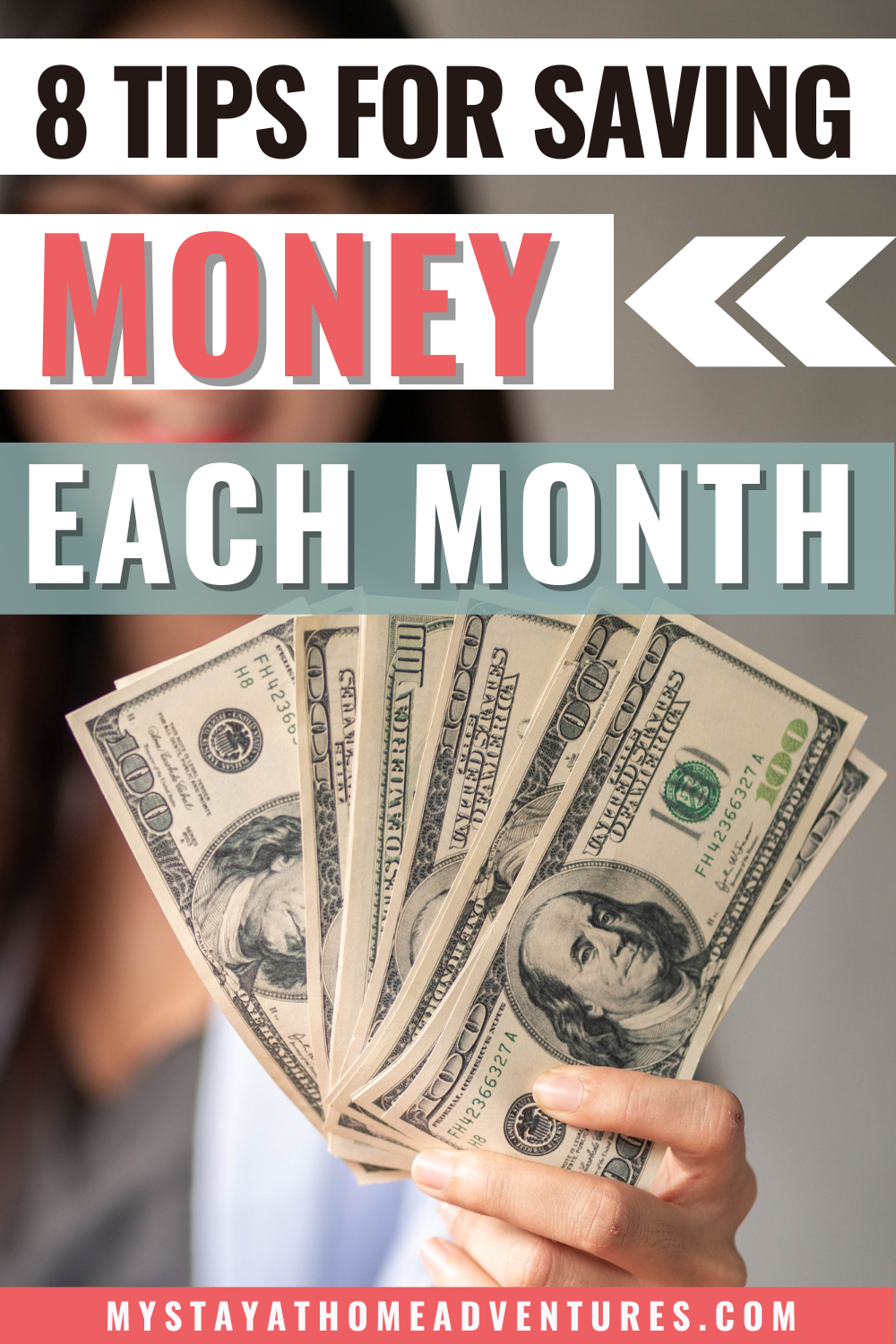Want to know how to save money each month? These tips will help you see your savings grow in no time! via @mystayathome