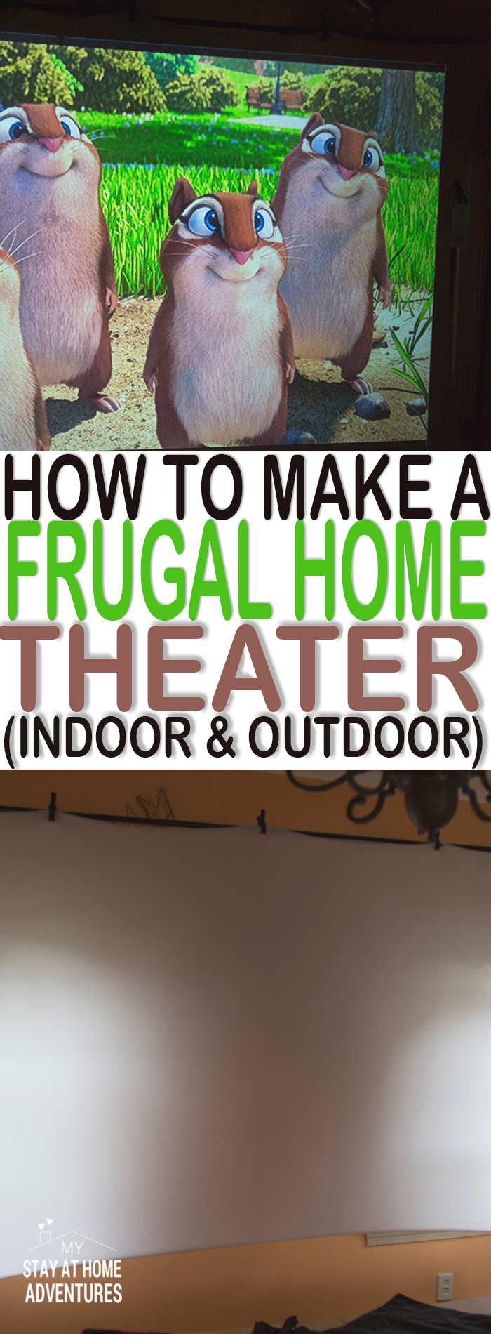 Learn how you can create your own good quality frugal home theater. How we kept cost down and made a fun activity our family will enjoy.