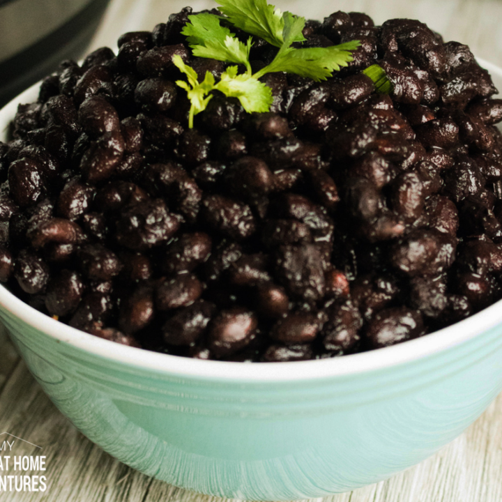 Instant Pot Black Beans (Frijoles Negros) Recipe