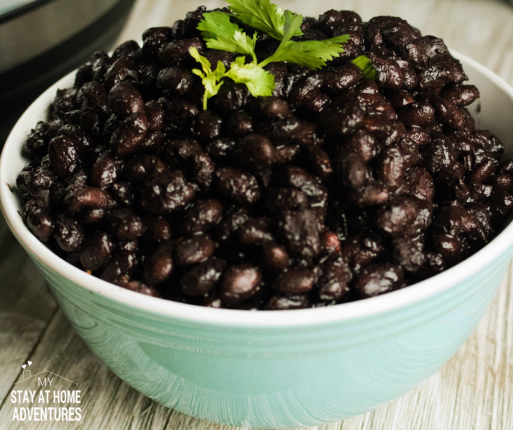 Instant Pot Black Beans (Frijoles Negros) Recipe