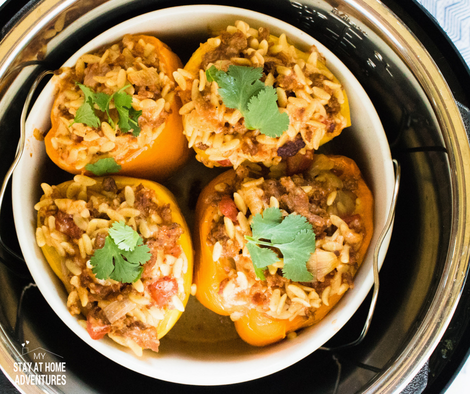 Hot to make instant pot stuffed peppers.