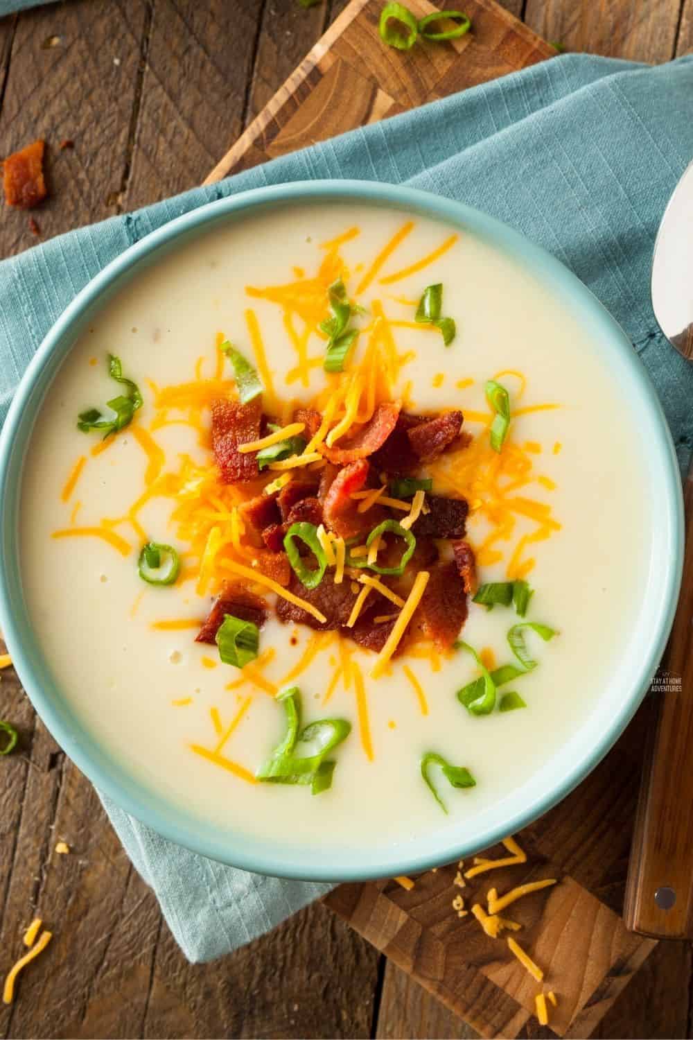Looking for a great potato soup recipe? Find the best potato soups made with an Instant Pot from ham and potato to leek and potato. via @mystayathome