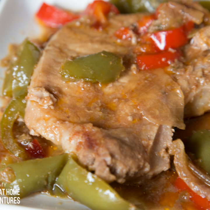 Instant Pot Chuletas Guisadas / Stewed Pork Chops