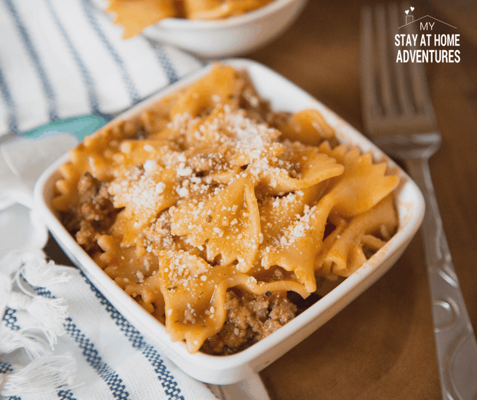 Instant Pot Puerto Rican Beef & Pasta