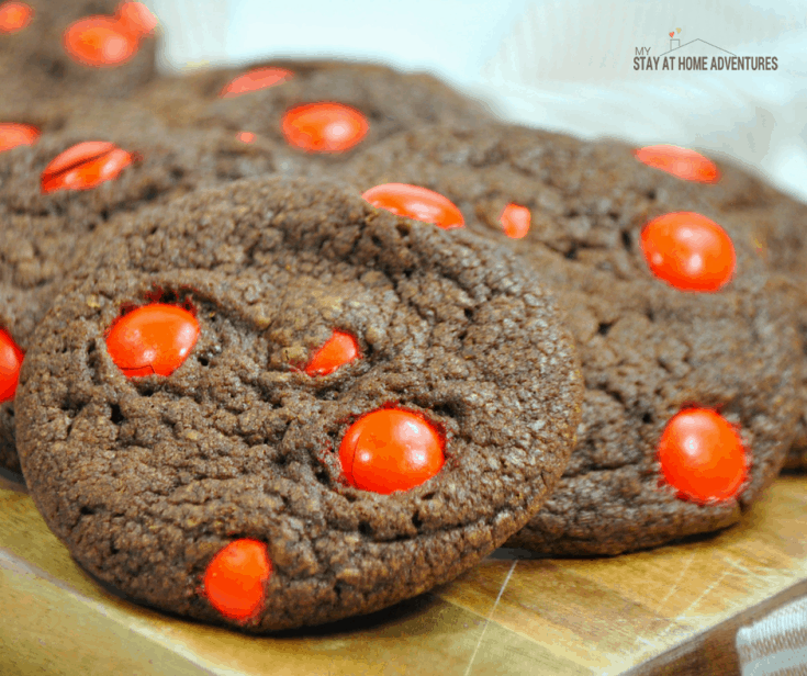 Delicious Nutella M&M Cookies