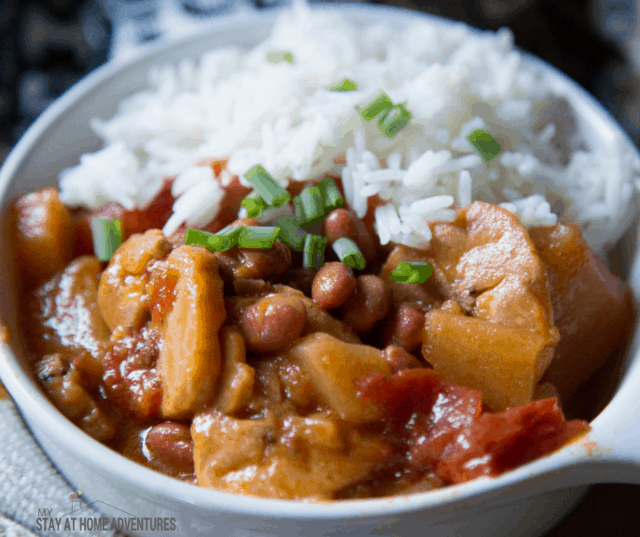 Rice Cooker Puerto Rican Habichuelas Guisadas (Stewed Beans Recipe)