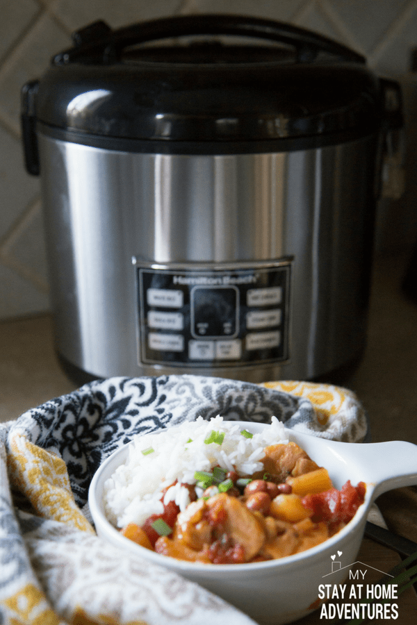 Rice Cooker Puerto Rican Beans * My Stay At Home Adventures