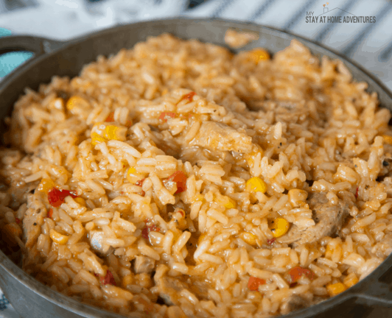 Instant Pot Rice with Pork Chops / Arroz con Chuletas