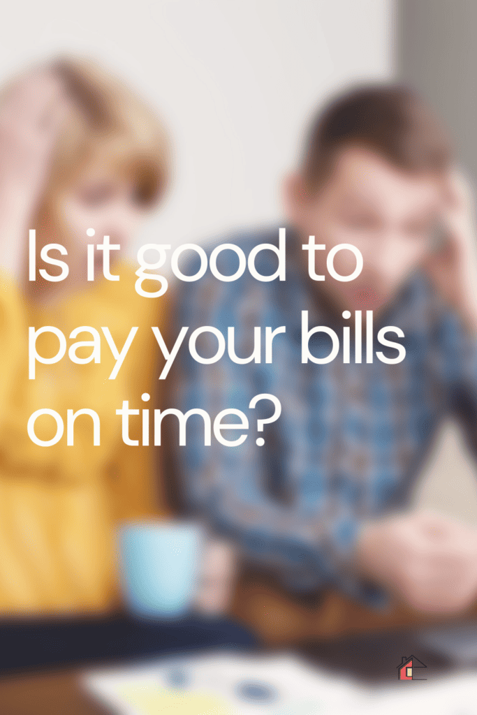 couple shocked paying bills