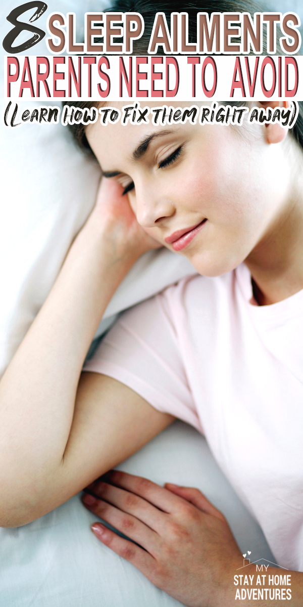 Parents, learn eight sleep ailments that are plaguing us and find the solutions to these nightly ailments today. Sleep better so you can parent better!