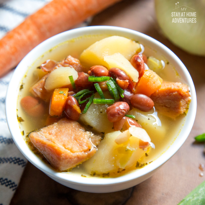 Instant Pot Ham Bean & Potato Soup