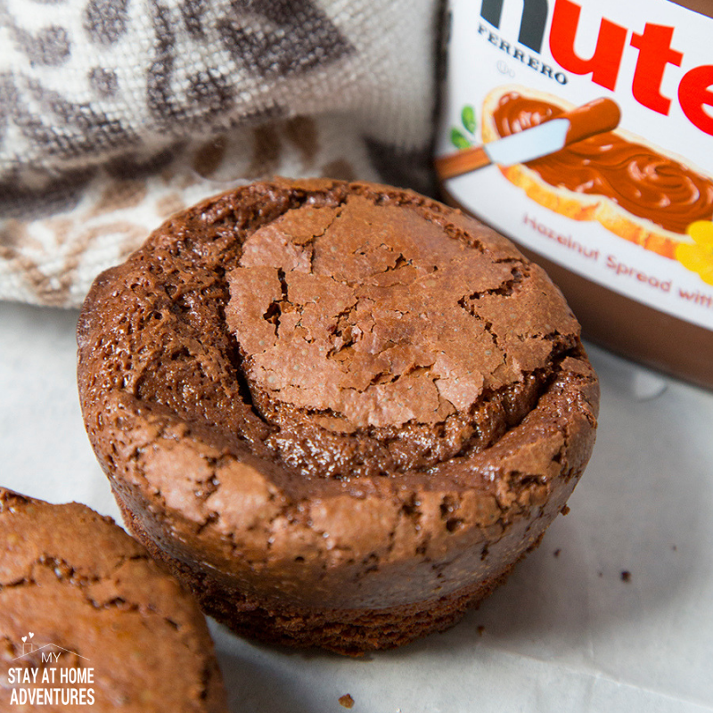 Bizcocho de Nutella / 2 Ingredient Nutella Cake Recipe