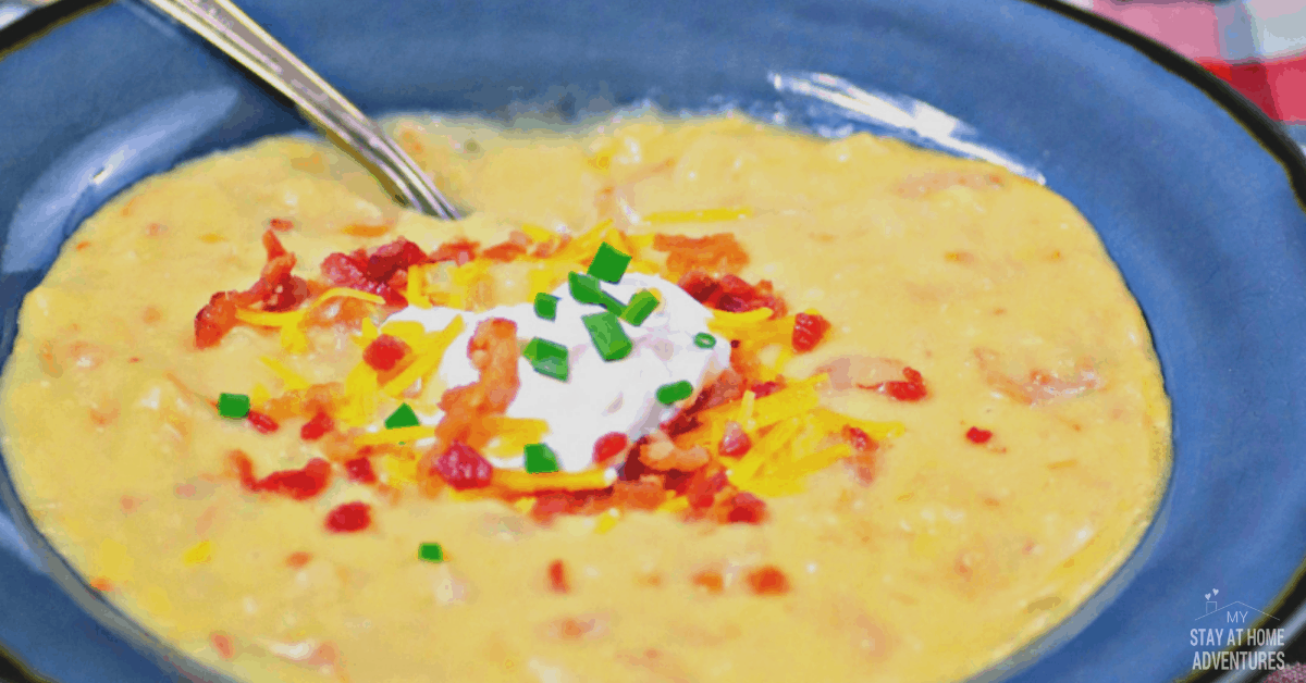 The Best Instant Pot Baked Potato Soup You Ever Had!