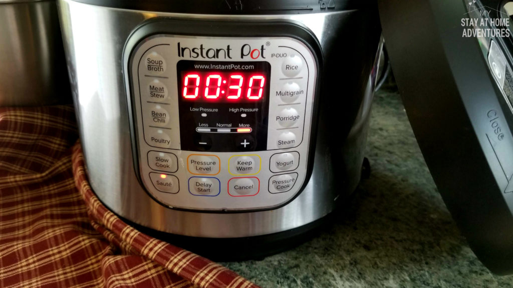 Preparing baked potato soup using an Instant Pot