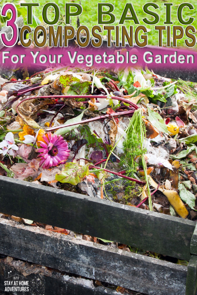 Looking for basic composting tips? You found them! Learn three beginner garden composting tips to help your vegetable garden this season.