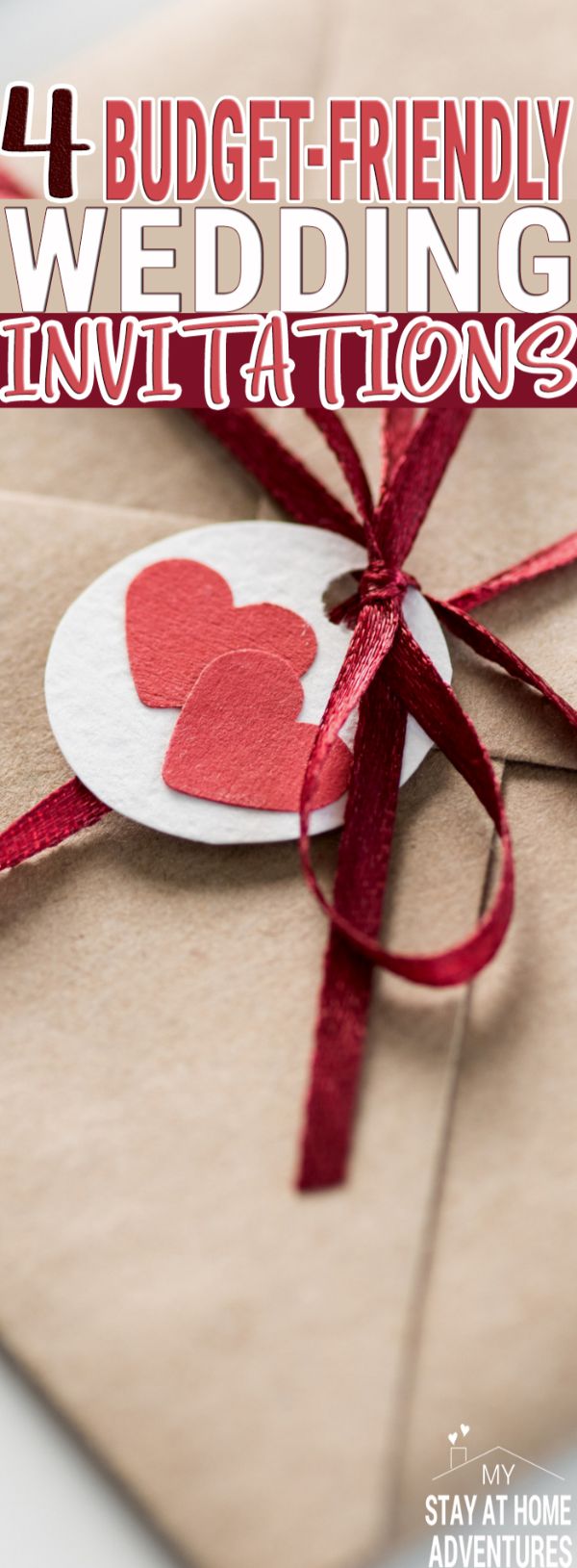 Find the best inexpensive wedding invitations that fit your budget, and some are even free! Learn what the best wedding invitations that will save you money. via @mystayathome