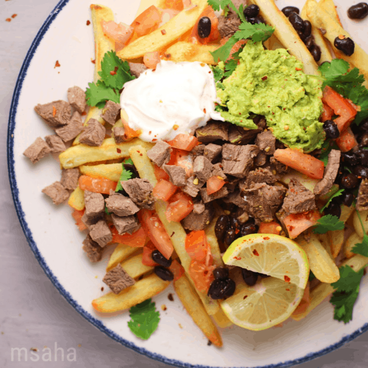 Carne Asada Loaded Fries