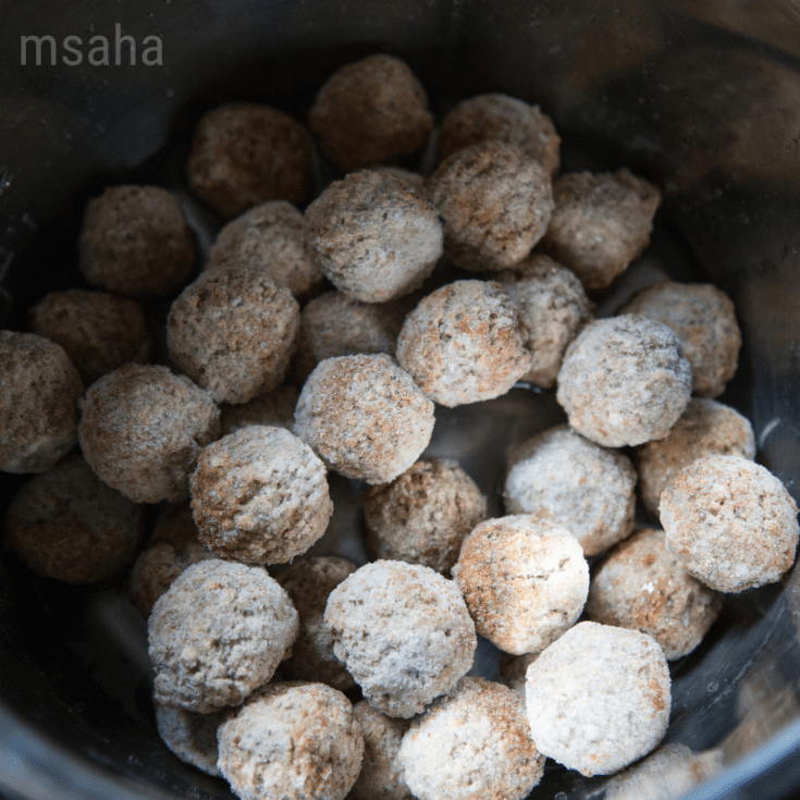 Easy & Fast Instant Pot Frozen Meatballs Recipe (3Ingredients)