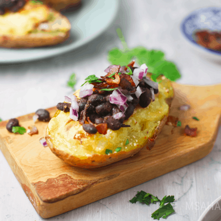 Mexican Twice Baked Potatoes