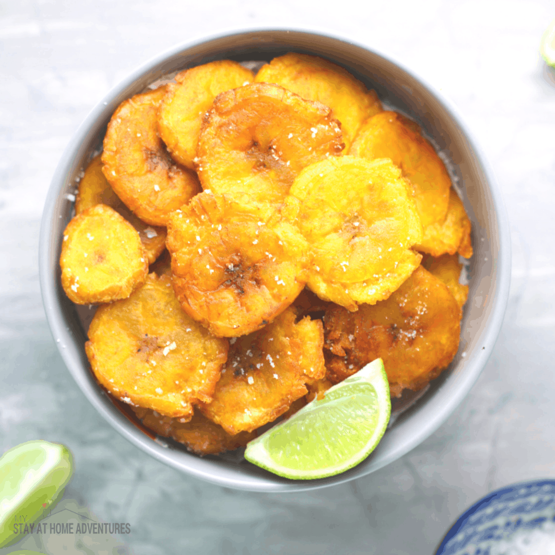 Crispy Puerto Rican Tostones (Fried Plantains) Recipe