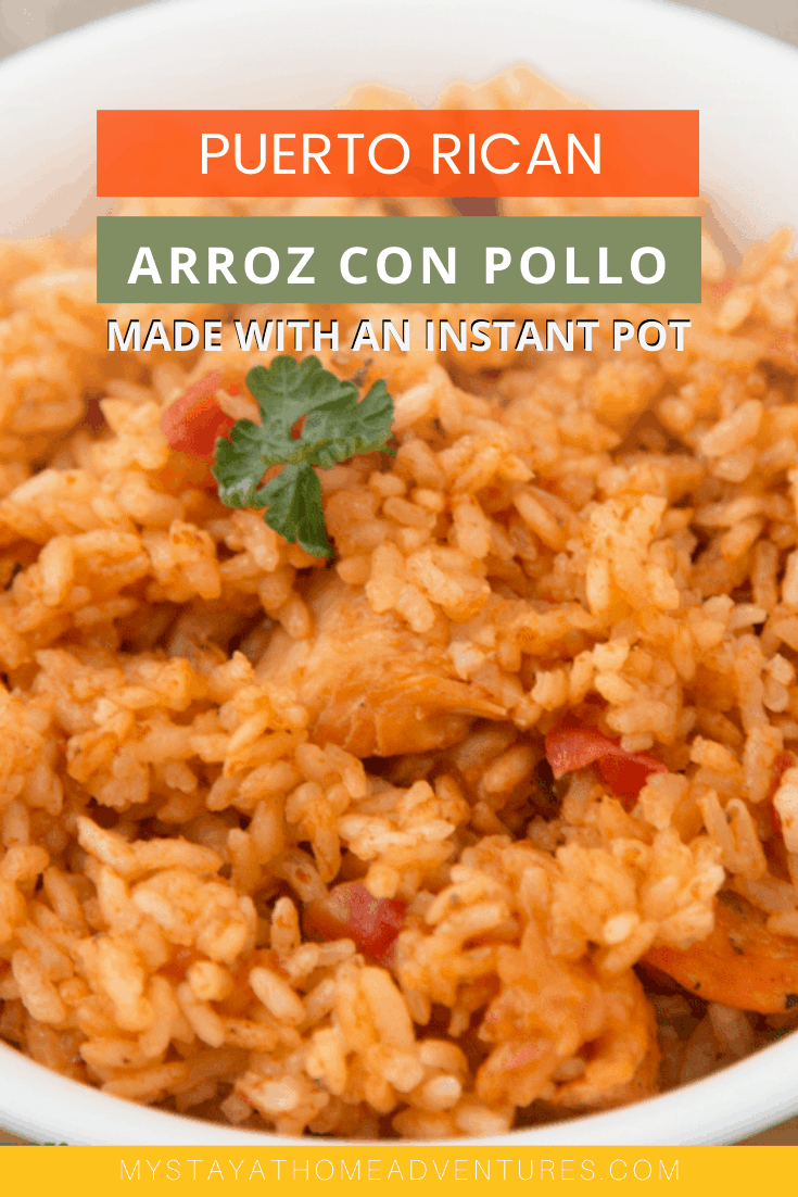 The Best Puerto Rican Instant Pot Chicken and Rice Recipe
