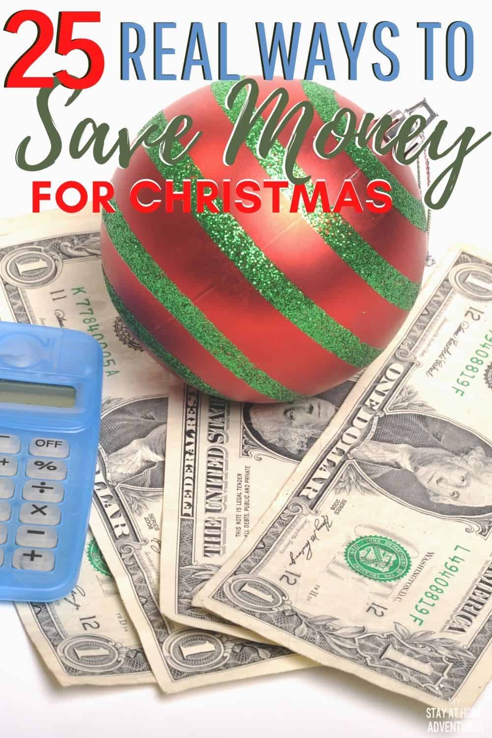 25 Never Thought Of Ways To Save Money For Christmas