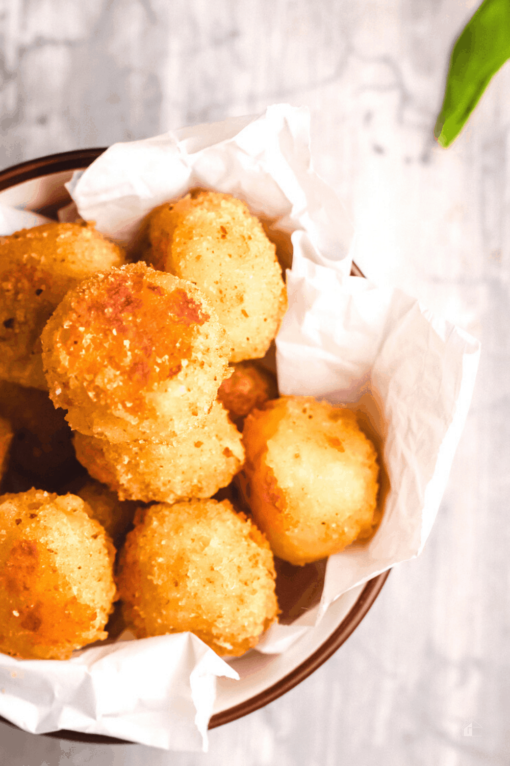 Learn how to make this simple and delicious fried cheese balls Puerto Rican style. Bolitas de Quesos are easy to make with ingredients you already have! via @mystayathome