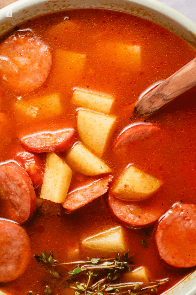 potato and chorizo soup