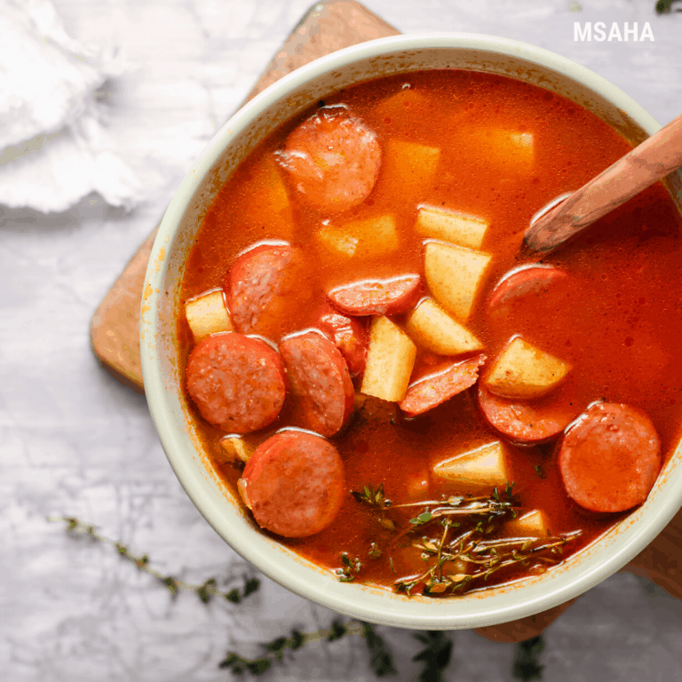 Easy Spanish Chorizo and Potato Soup Recipe