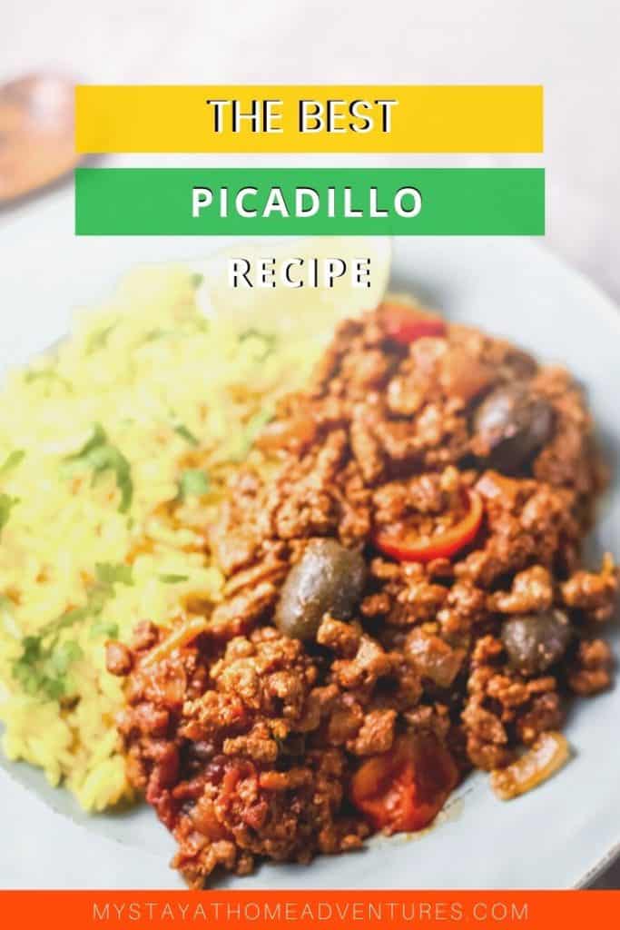 puerto rican picadillo with no sofrito