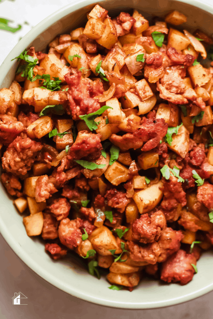 photo of chorizo con papas