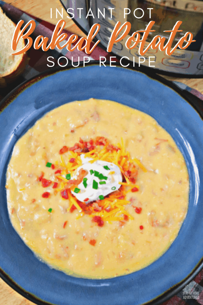The Best Instant Pot Baked Potato Soup You Ever Had!