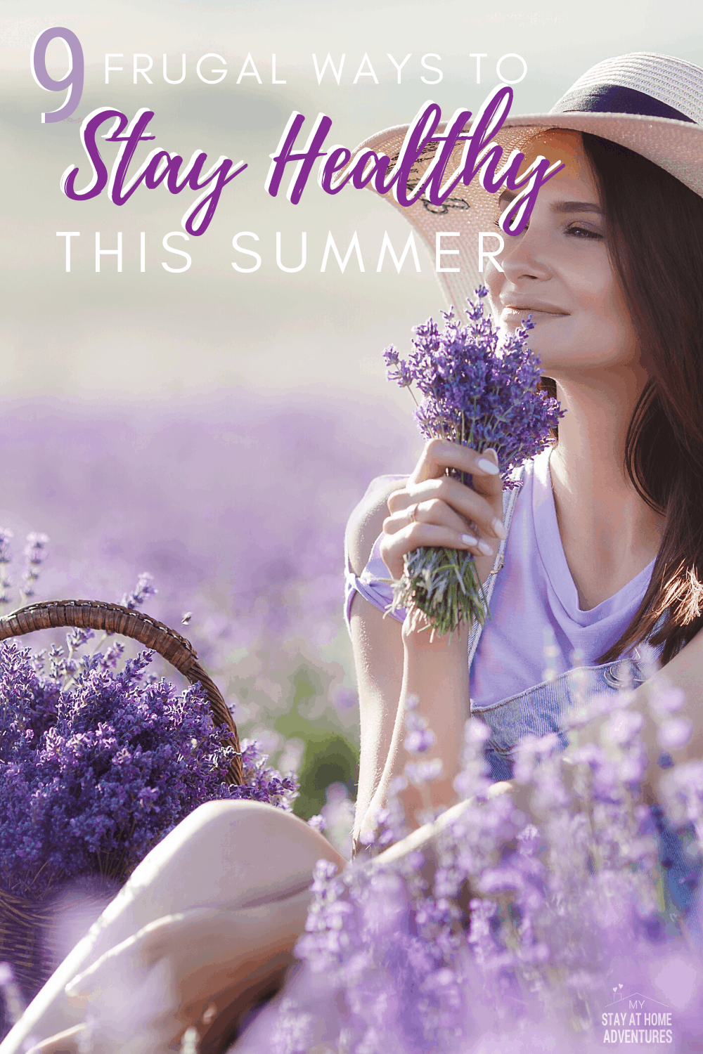 Don't break your healthy habits this 2020 summer season! Learn nine frugal ways to stay healthy this summer that you are going to love! #summer #healthysummer #frugalliving #healthylifestyle via @mystayathome