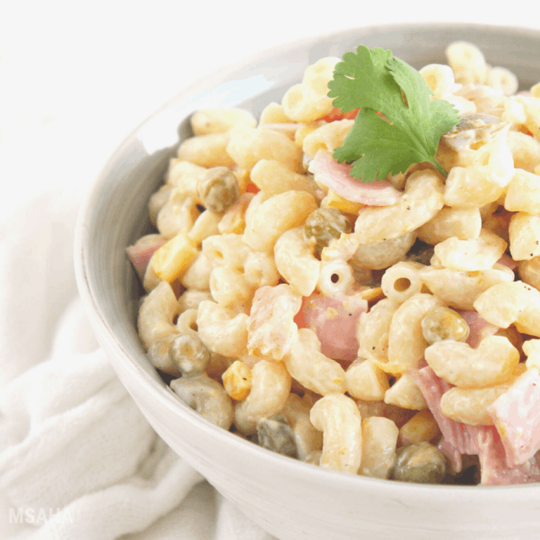 Mexican Macaroni Ham Salad