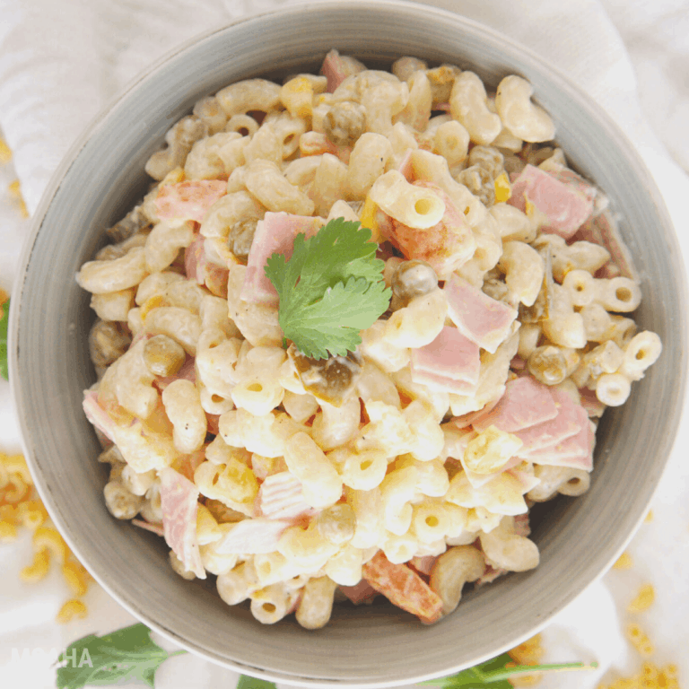 The Best Mexican Macaroni Ham Salad Recipe