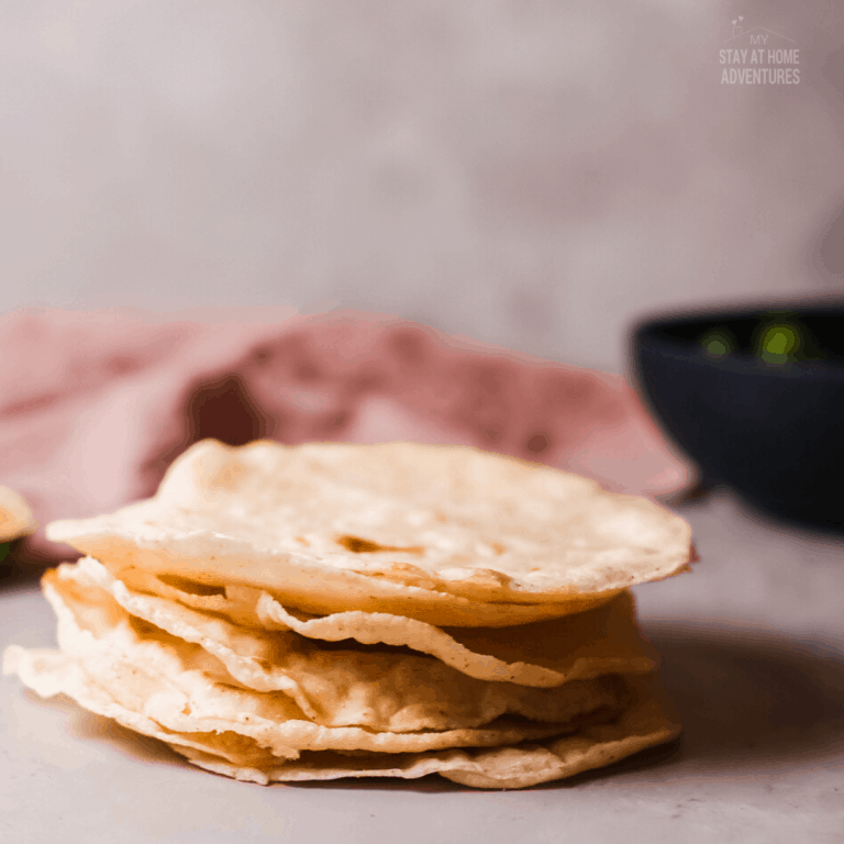 Homemade Corn Tortillas