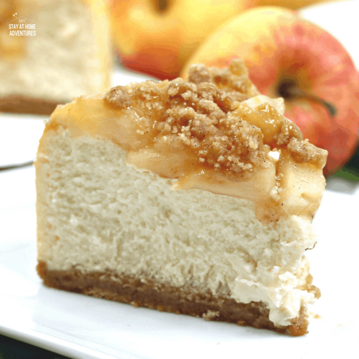 Instant Pot Apple Crumble Cheesecake Recipe