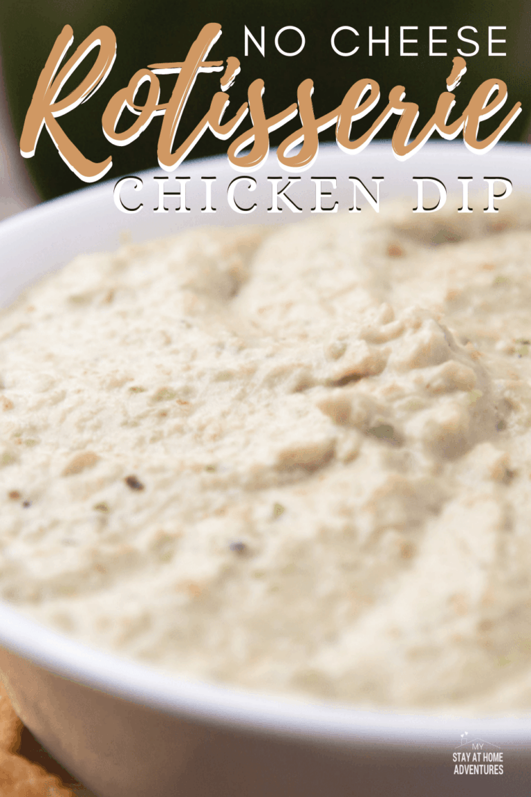 Chicken Dip with Leftover Rotisserie Chicken No Cheese