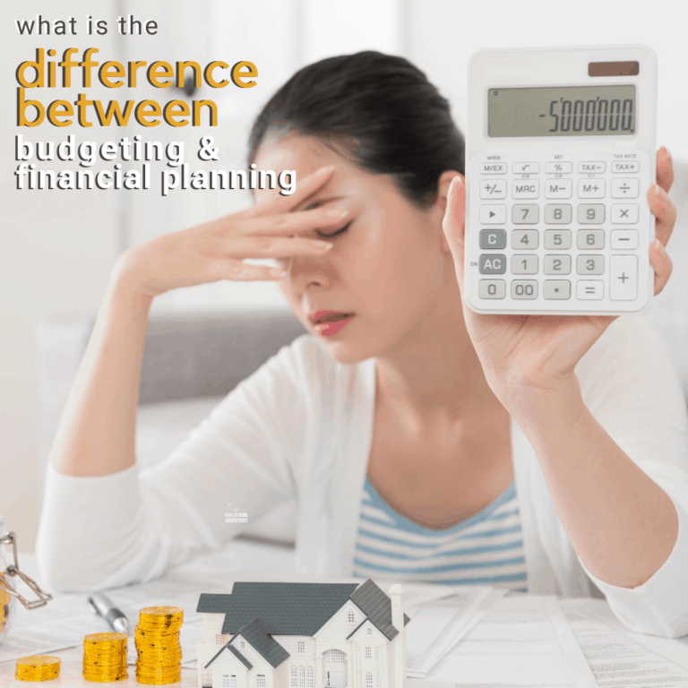 What is the Difference Between Budgeting and Financial Planning?