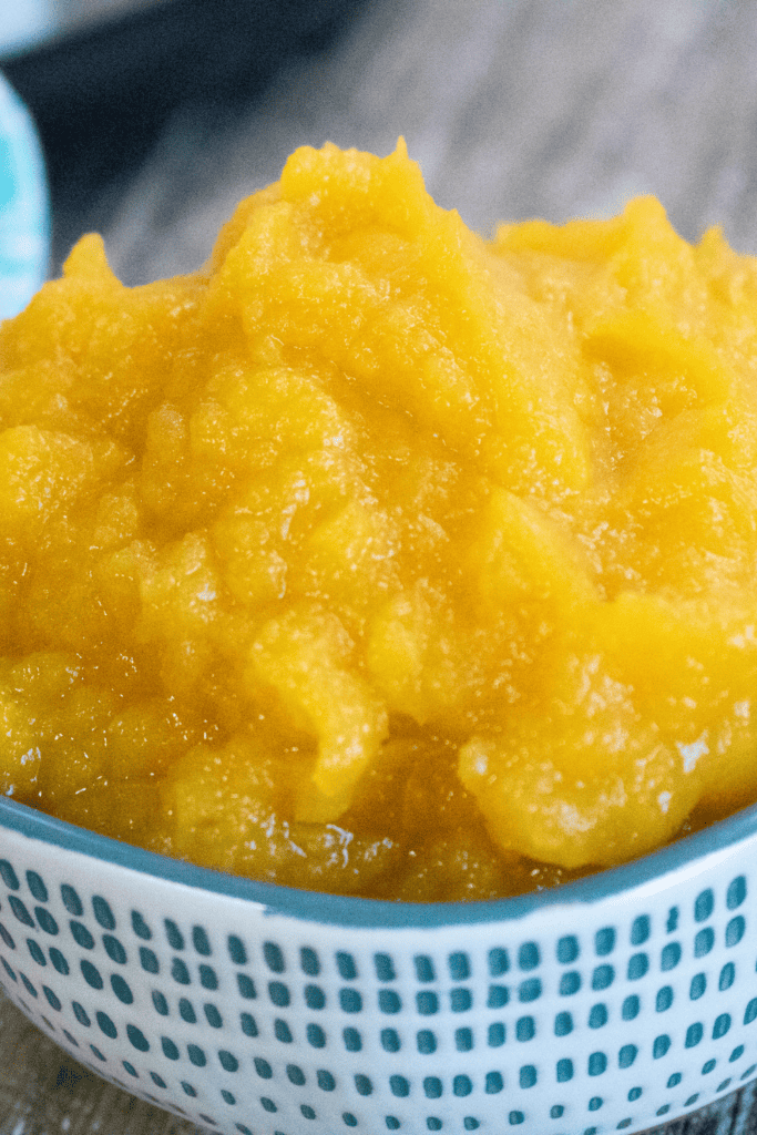 Instant Pot pumpkin puree.