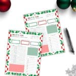 Free Christmas Printables * My Stay At Home Adventures