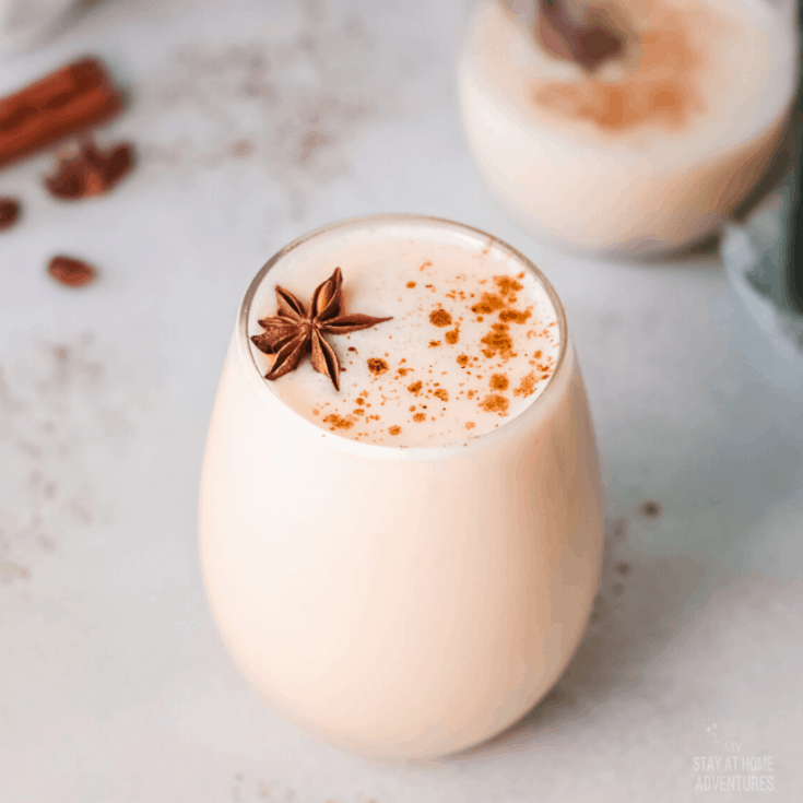 Instant Pot Eggnog (Ponche de Huevo)