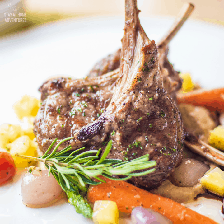 Lamb Chops Sizzled with Garlic & Herbs