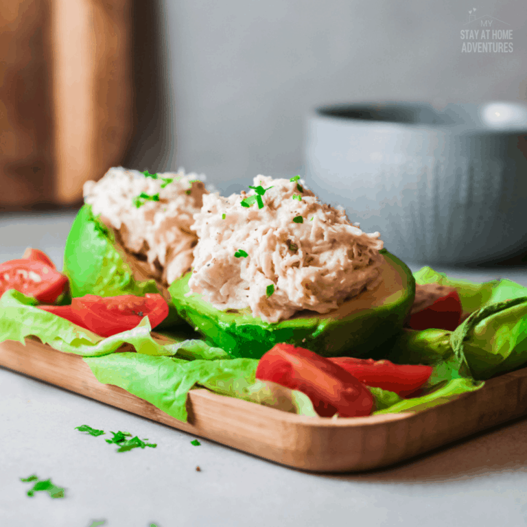 Stuffed Avocados with Chicken