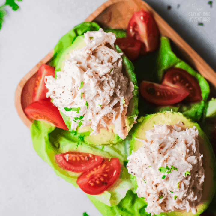Stuffed Avocados with Chicken